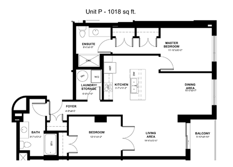the floor plan of the residence